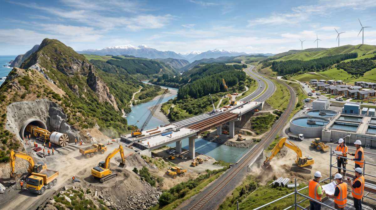 New Zealand Has 65,000 Infrastructure Jobs Coming and Not Enough Applicants — Here's Where the Openings Are